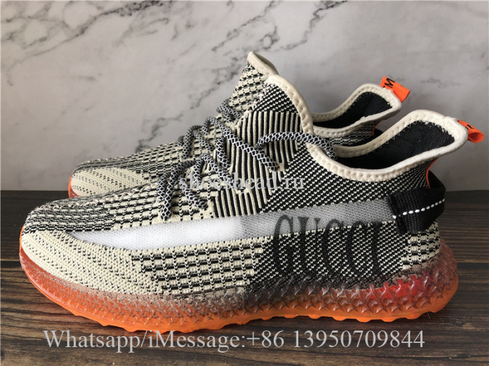 Adidas Yeezy Gucci Grey Shoes