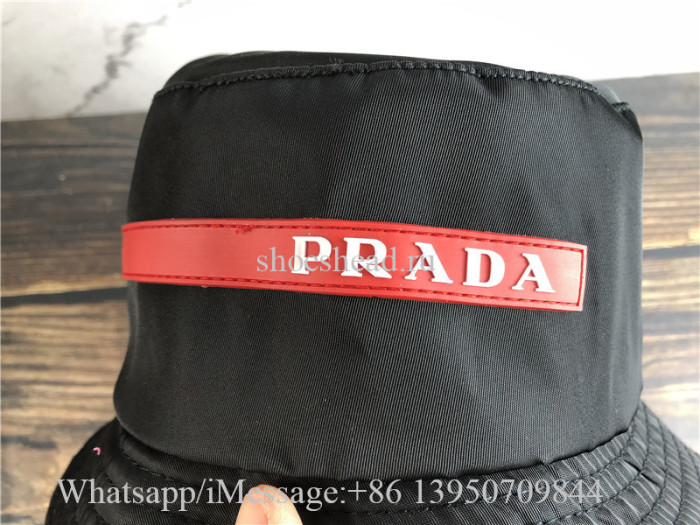 Prada Linea Rossa Bucket Hat