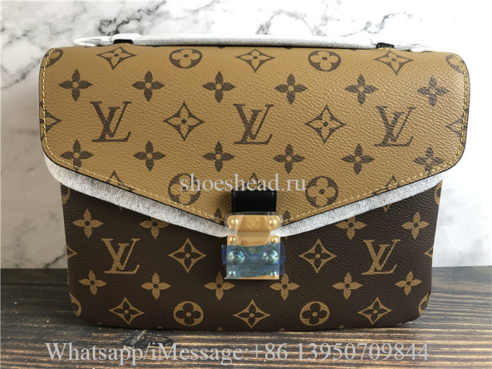 Original Louis Vuitton Pochette Metis Monogram Reverse Bag M44876