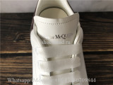 Super Quality Alexander McQueen Oversized Sneaker White Dark Grey Suede