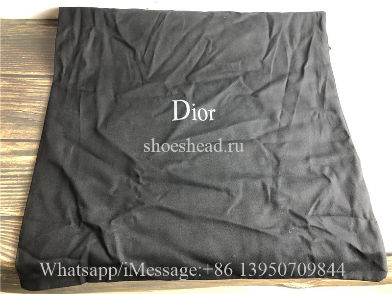 Original Black Dior Oblique Nylon Twill Canvas Backpack