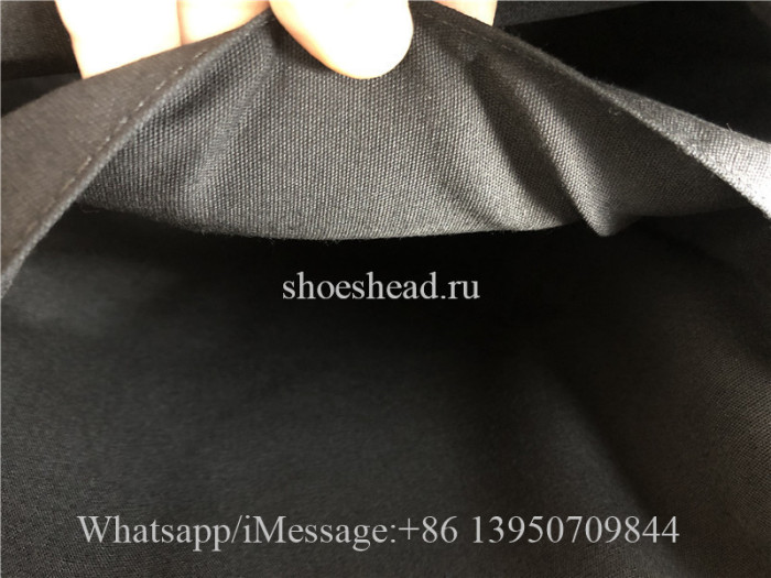 Original Black Dior Oblique Nylon Twill Canvas Backpack
