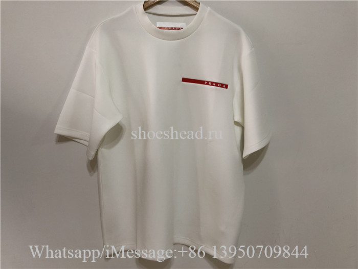 Prada Recycled Double Technical Jersey T-shirt