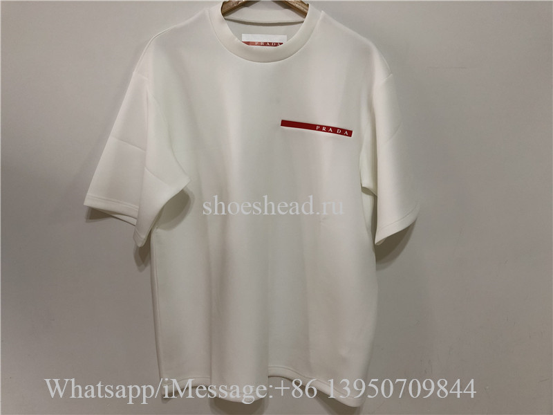 Prada Recycled Double Technical Jersey T-shirt