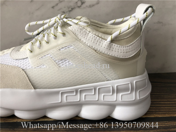 2Chainz Versace Chain Reaction Sneaker Triple White