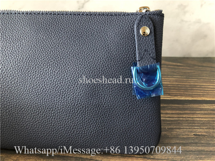 Original Louis Vuitton Trio Messenger Bag Light Blue M57840