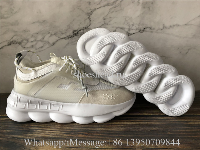 2Chainz Versace Chain Reaction Sneaker Triple White
