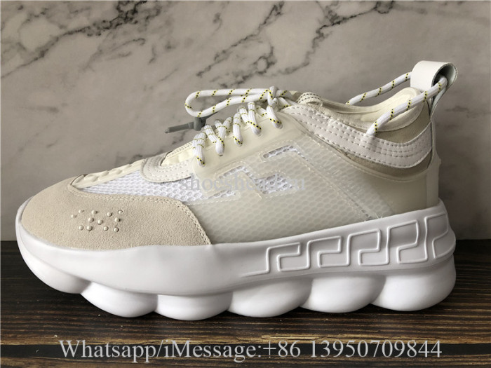 2Chainz Versace Chain Reaction Sneaker Triple White