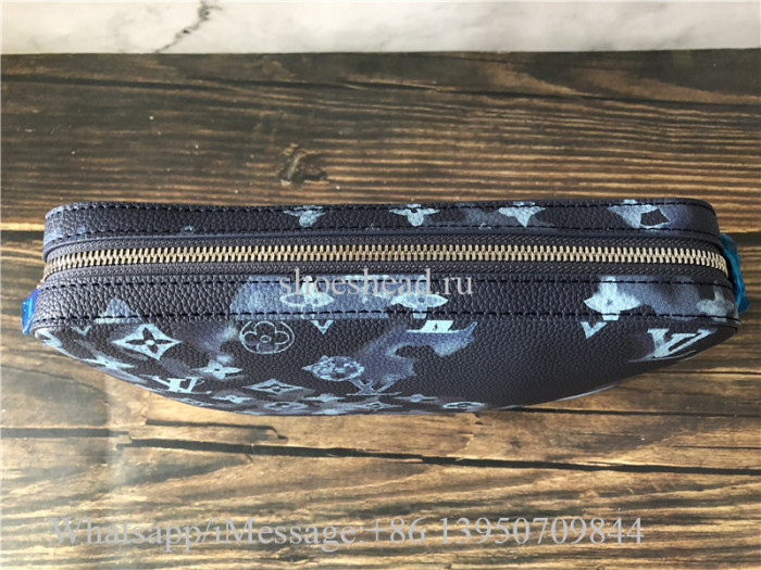 Original Louis Vuitton Trio Messenger Bag Light Blue M57840
