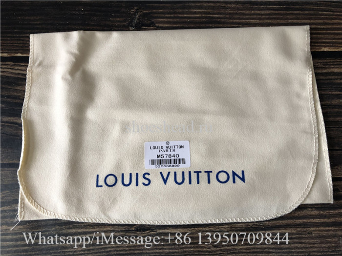 Original Louis Vuitton Trio Messenger Bag Light Blue M57840