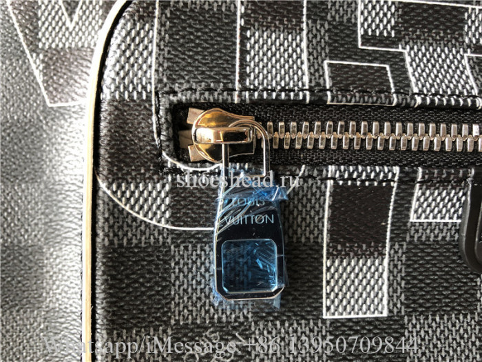 Original Louis Vuitton Black Damier Backpack