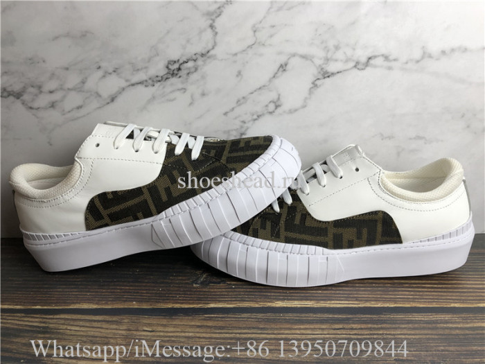 Fendi Force Leather Sneaker