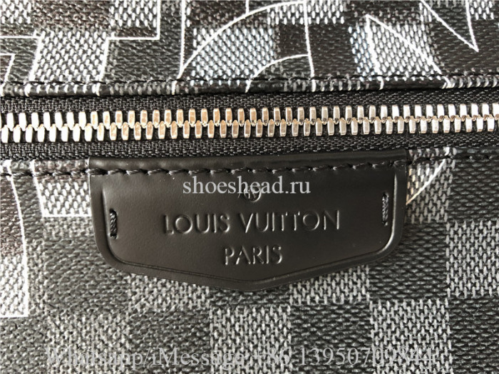 Original Louis Vuitton Black Damier Backpack