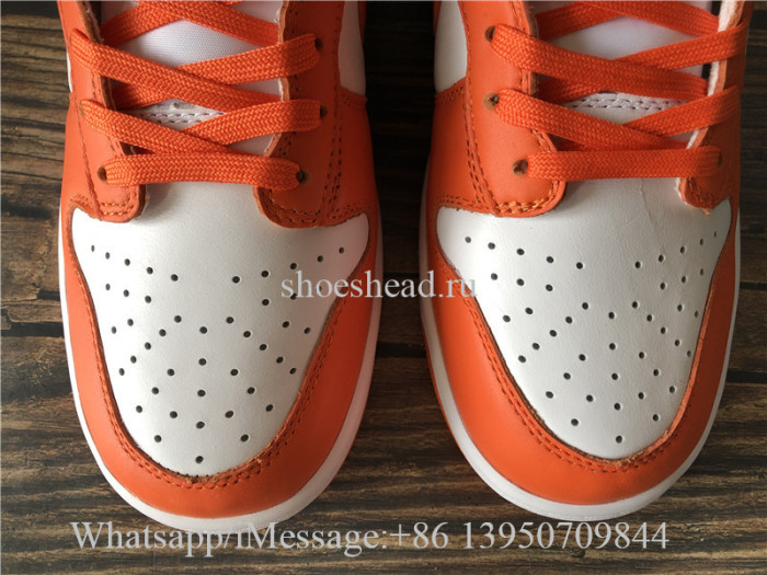 Nike Dunk High Syracuse White Orange