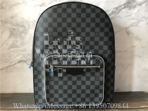 Original Louis Vuitton Black Damier Backpack