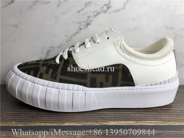 Fendi Force Leather Sneaker