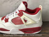 Air Jordan 4 IV Retro Alternate 89' White Red