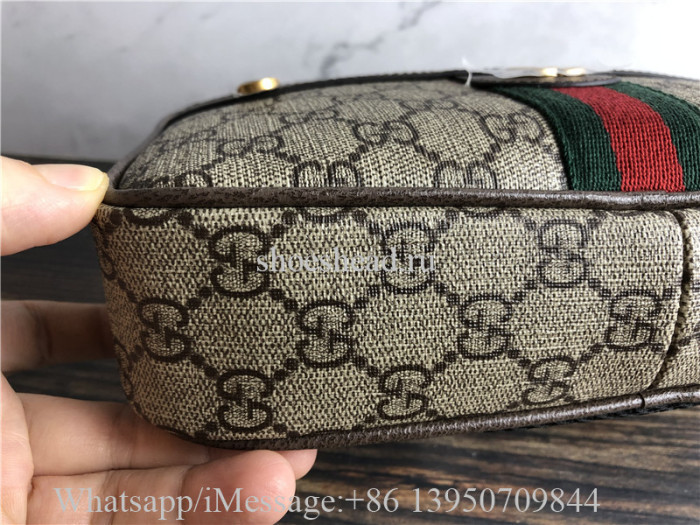 Original Gucci Soft GG Supreme Ophidia Belt Bag