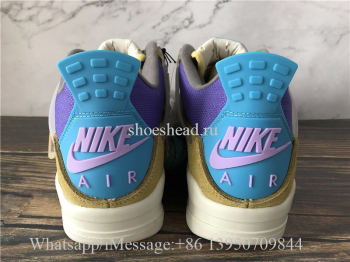 Union La x Air Jordan 4 Retro Desert Moss