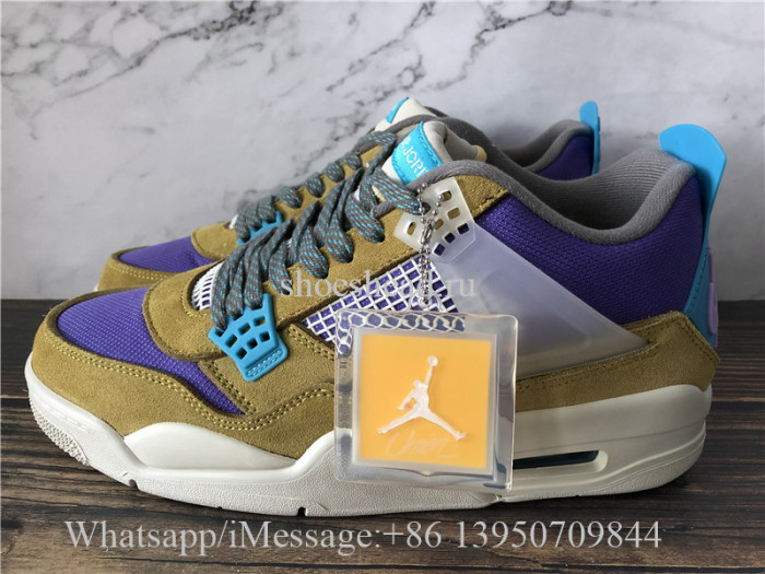 Union La x Air Jordan 4 Retro Desert Moss