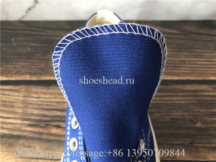 CDG Comme Des Garcons Play x Converse Chuck 70 Low Blue Quartz