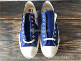 CDG Comme Des Garcons Play x Converse Chuck 70 Low Blue Quartz