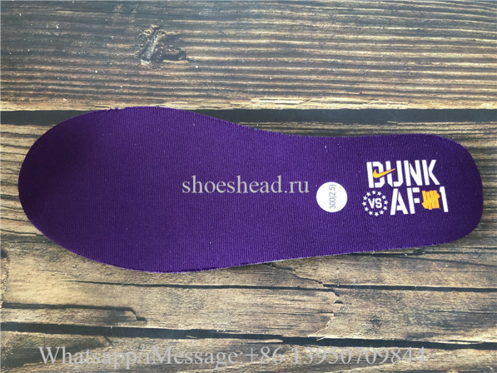Undefeated x Nike Dunk Low SP 'DUNK VS AF1'