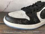 Louis Vuitton x Nike Air Jordan 1 Retro Low Custom