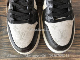 Louis Vuitton x Nike Air Jordan 1 Retro Low Custom