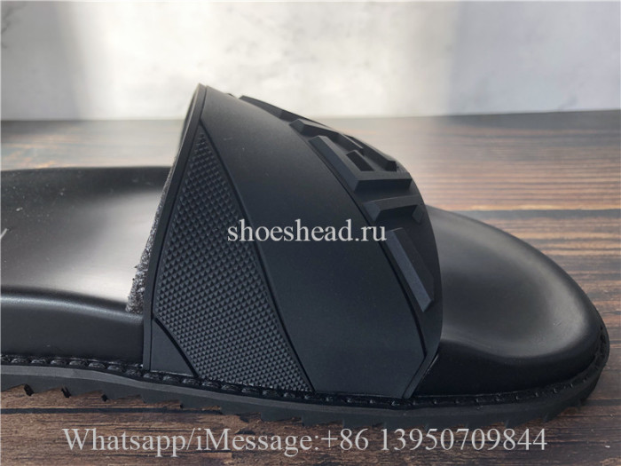 Fendi Embossed FF Motif Pool Slides