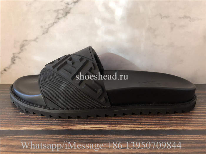 Fendi Embossed FF Motif Pool Slides