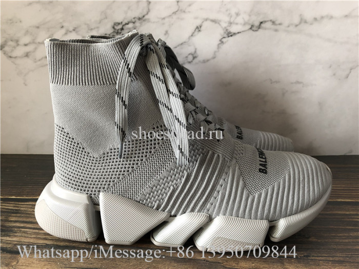 Balenciaga Speed 2.0 Lace-up Sneaker Grey