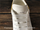 Super Quality Alexander McQueen Oversized Sneaker White Yellow Suede