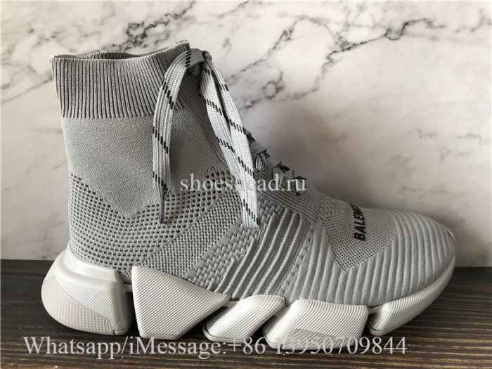 Balenciaga Speed 2.0 Lace-up Sneaker Grey