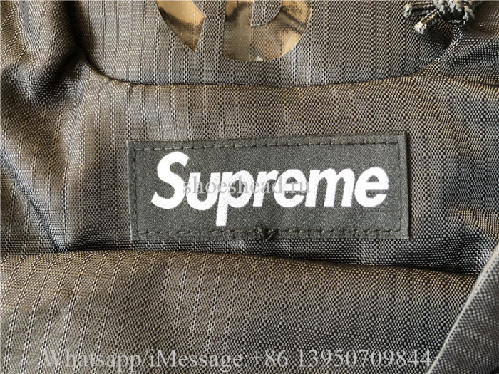 Supreme Black Backpack SS 21