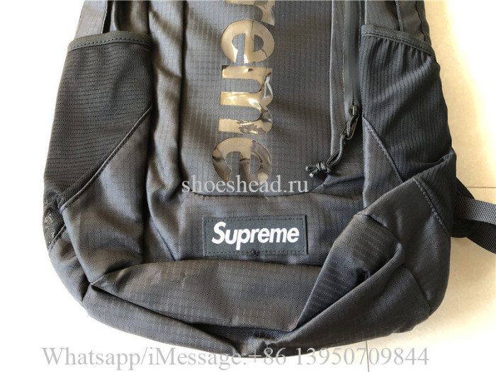 Supreme Black Backpack SS 21
