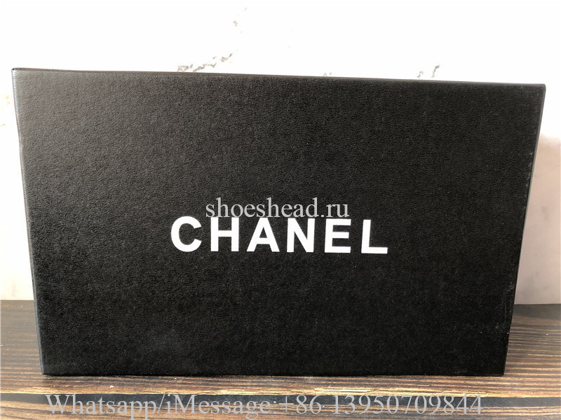 Chanel Fabric Velcro Dad Sandals 40 Black