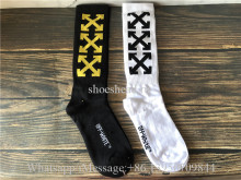 Off White Knit Sock 2 Pairs One Box
