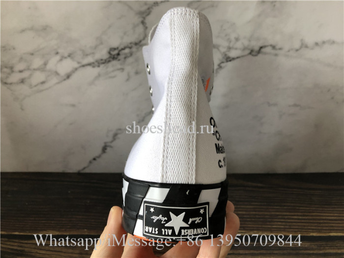 Off-White x Converse Chuck 70s White
