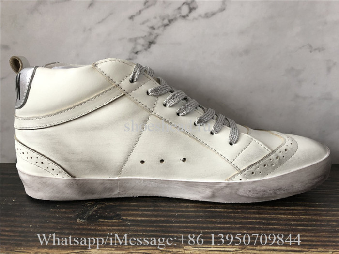 Golden Goose Deluxe Superstar High Top Sneaker