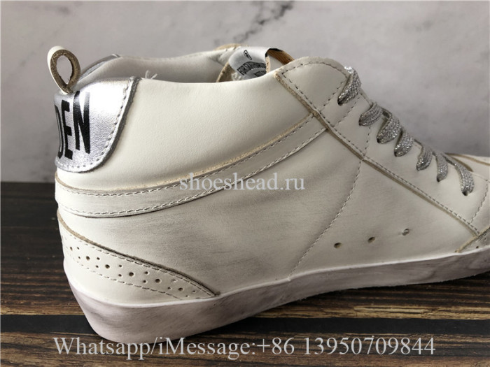 Golden Goose Deluxe Superstar High Top Sneaker