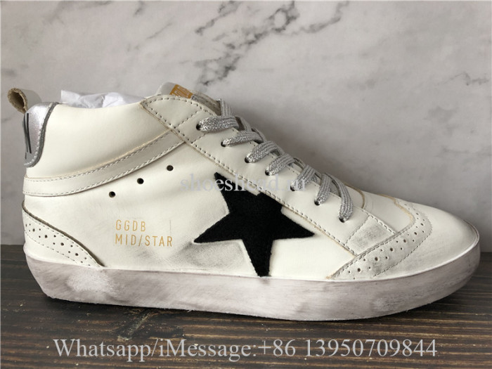 Golden Goose Deluxe Superstar High Top Sneaker