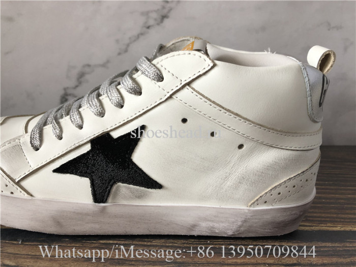 Golden Goose Deluxe Superstar High Top Sneaker