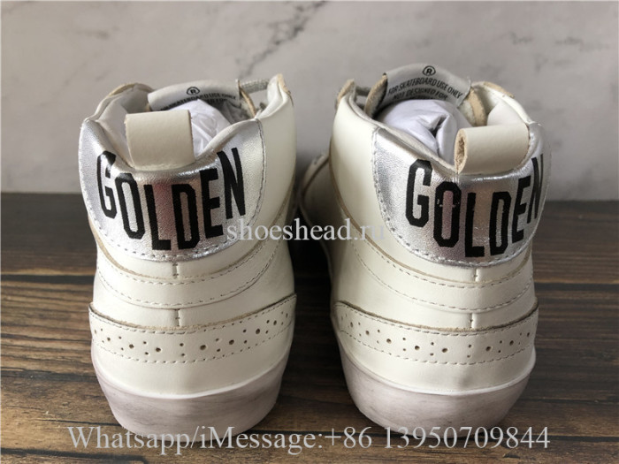 Golden Goose Deluxe Superstar High Top Sneaker