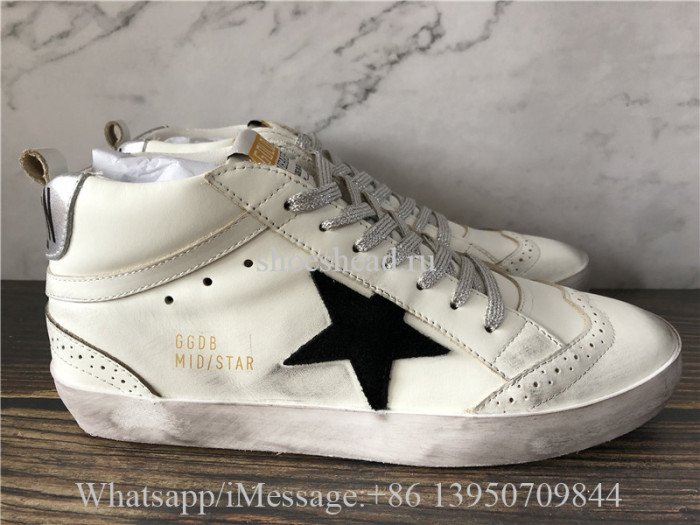 Golden Goose Deluxe Superstar High Top Sneaker