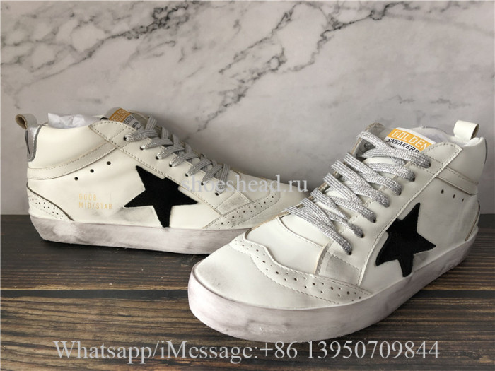 Golden Goose Deluxe Superstar High Top Sneaker