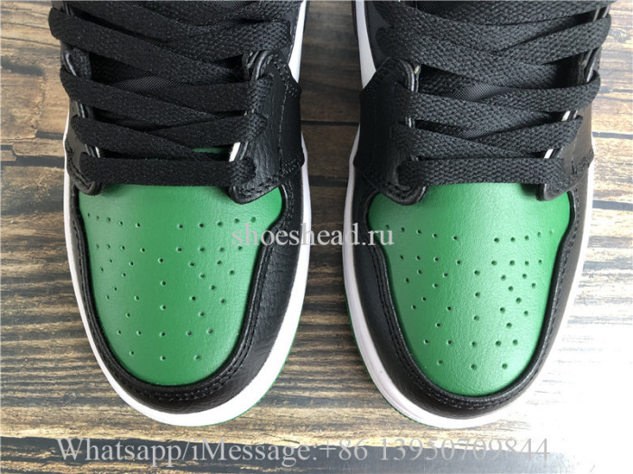 Air Jordan 1 Mid Black Pine Green