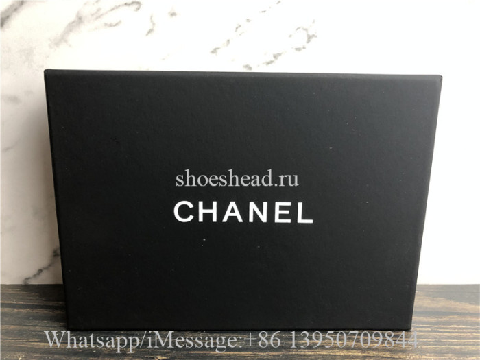 Original Quality Chanel Lambskin & Gold-Tone Metal Black Boy Flap Wallet