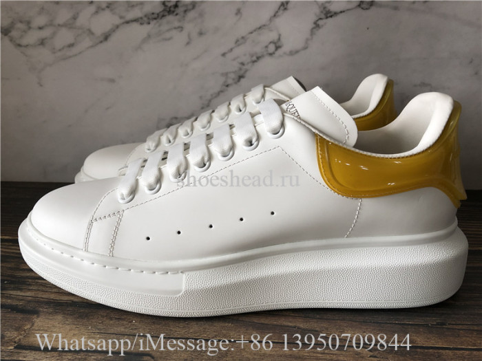Super Quality Alexander Mcqueen Oversized Sneaker White Yellow Transparent