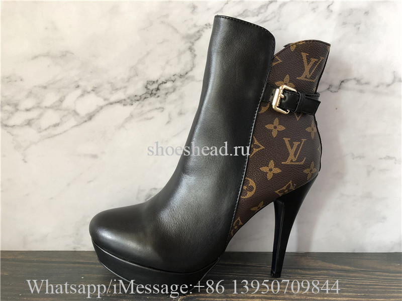 Louis Vuitton High Heeled Booties